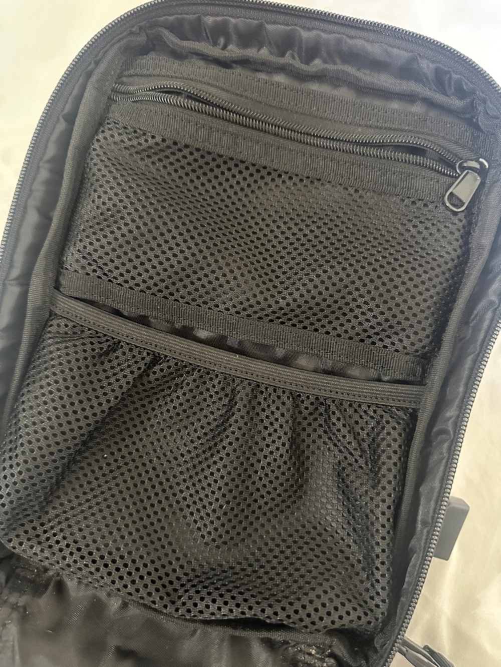 WOLF Pink and Black Leopard Print Mini Backpack - Picture 9 of 11